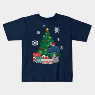 Mister Mushroom Around The Christmas Tree Hollow Knight Kids T-Shirt